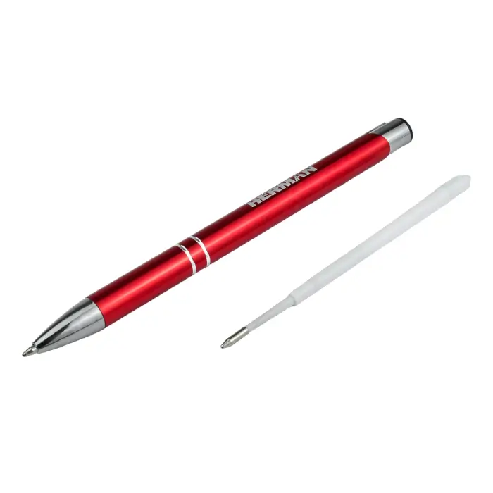 Metal pen HERMAN PH-11 Black refill