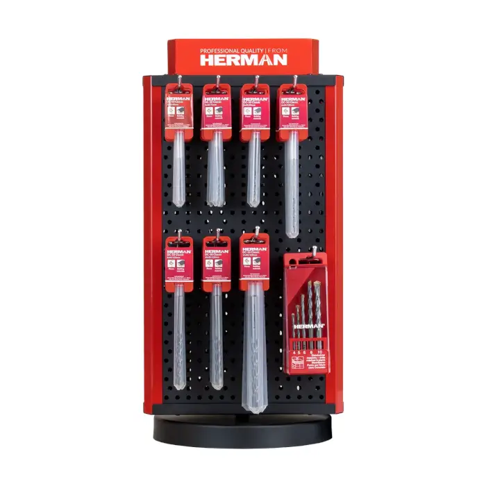 MIX masonry drill bits DC-50 Classic 3,4,5,6,8,10,12mm| 90pcs