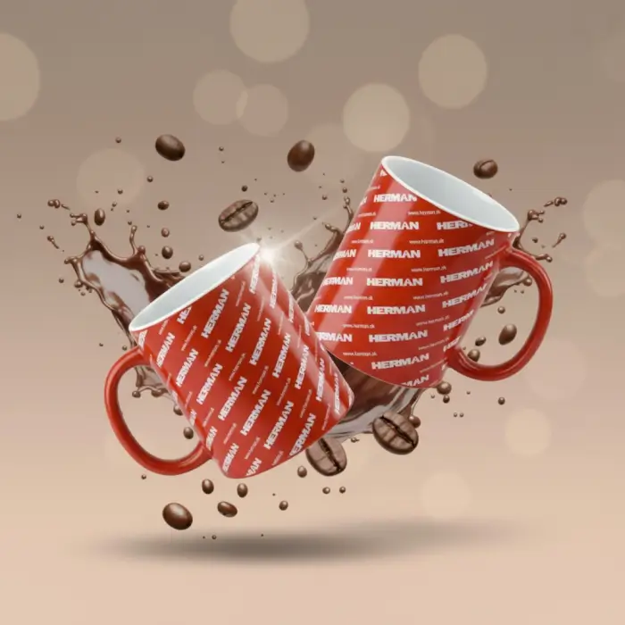 Mug with logo HERMAN PH-60