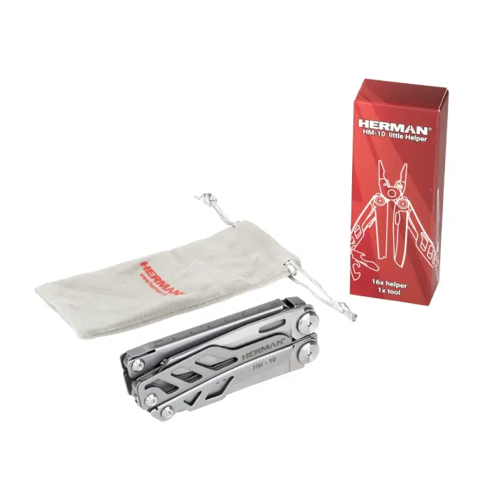 Multi-purpose pliers HERMAN HM-10 Little Helper 16 tools