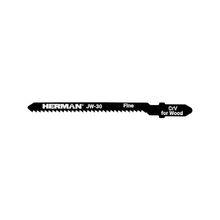 Jigsaw blade HERMAN JW-30 Fine 85/60x8x1,25mm| 12TPI