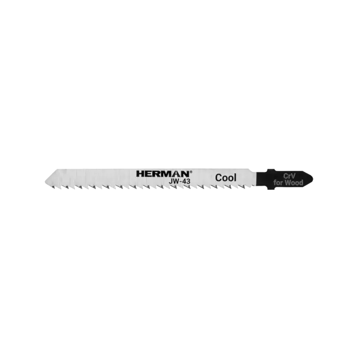 Jigsaw blade HERMAN JW-43 Cool 100/75x8x1,45mm| 10TPI