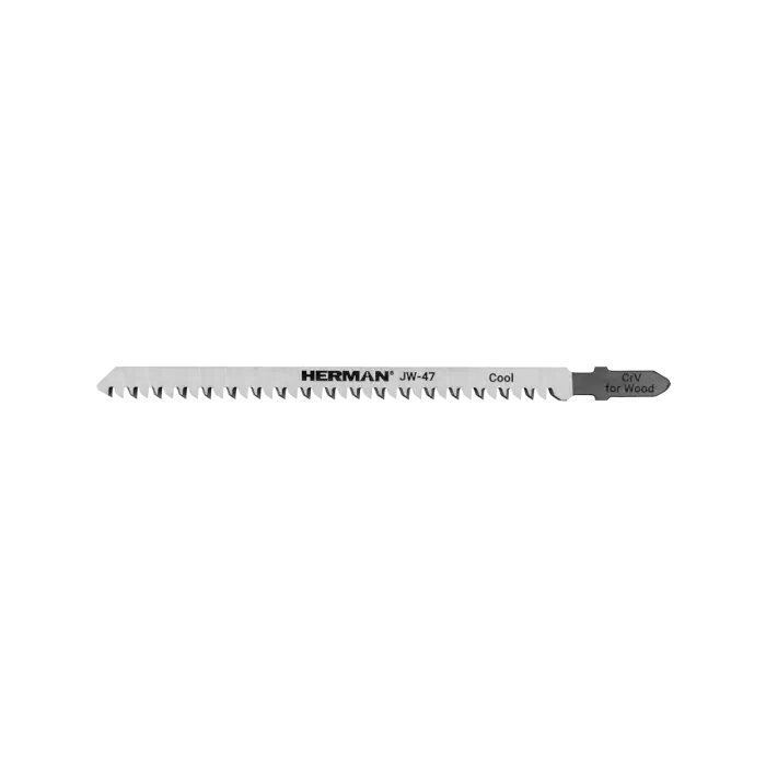 Jigsaw blade HERMAN JW-47 Cool 130/105x8x1,7mm| 9TPI