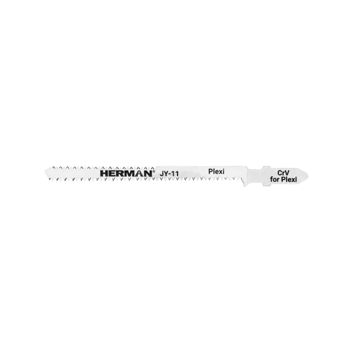 Jigsaw blade HERMAN JY-11 Plexi 100/75x8x1,45mm| 17/19TPI