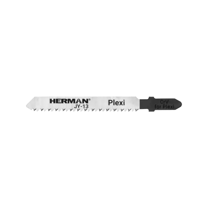 Jigsaw blade HERMAN JY-13 Plexi 80/55x8x1,45mm| 13TPI