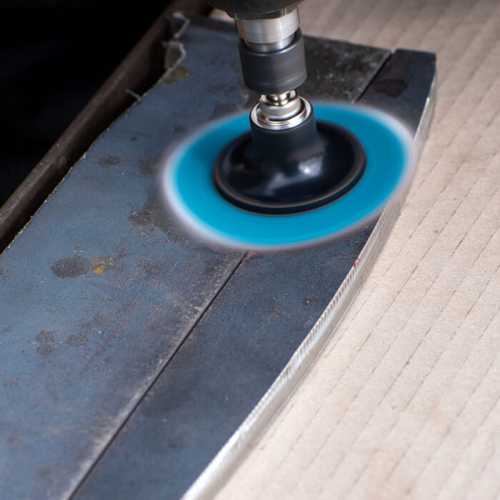 Quick Change abrasive fleece HERMAN MLW-10/QC-RS Abrasive: Non Woven