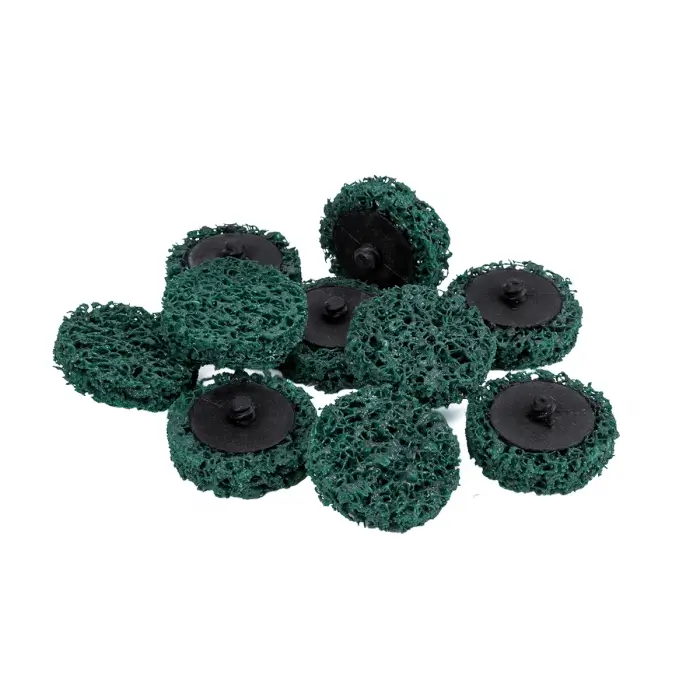 Quick Change Cleaning Disc MKY-20/QC Dragon Green Abrasive: STRIP-IT + Al₂O₃