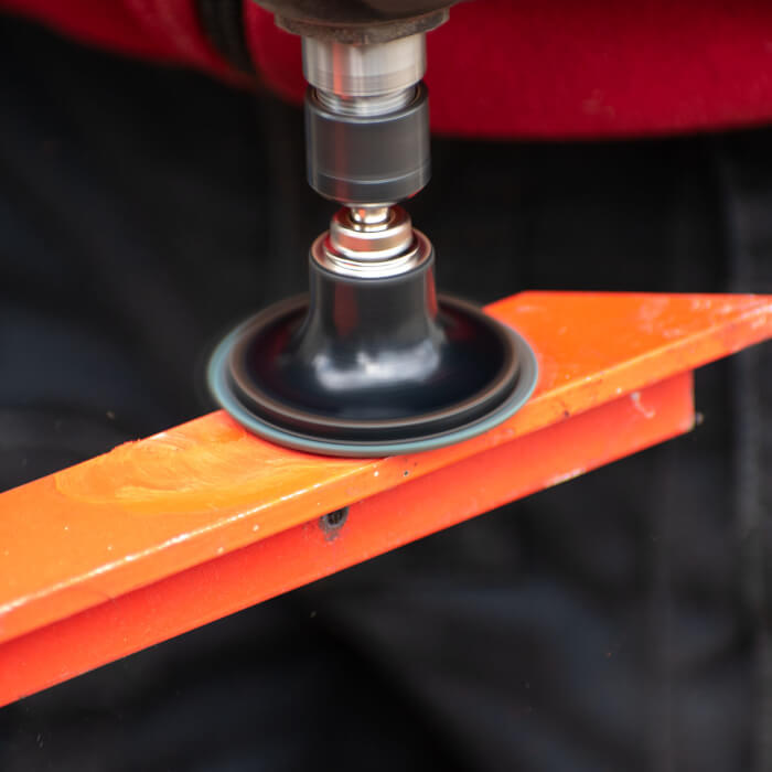 Quick Change Fiber Disc HERMAN MFX-10/QC-RS Abrasive: ceramic