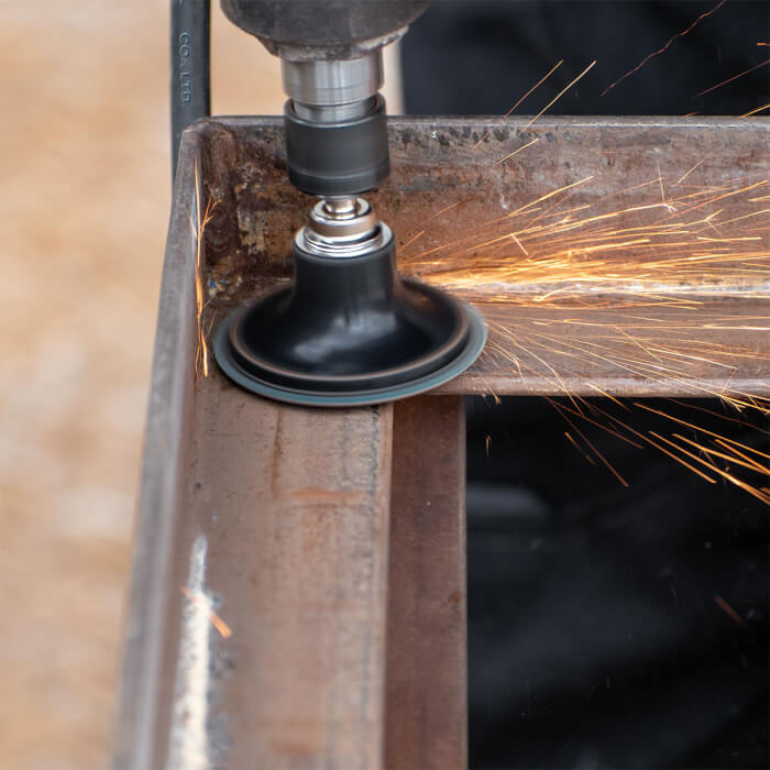 Quick Change Fibre disc HERMAN MFR-10/QC-RS Abrasive: zirconium
