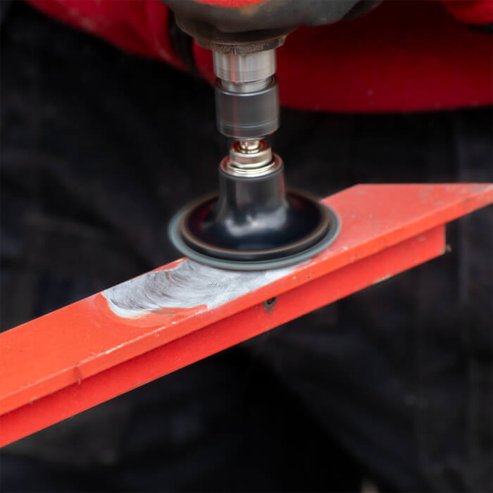 Quick Change Fibre disc HERMAN MFS-10/QC-RS Abrasive: corundum