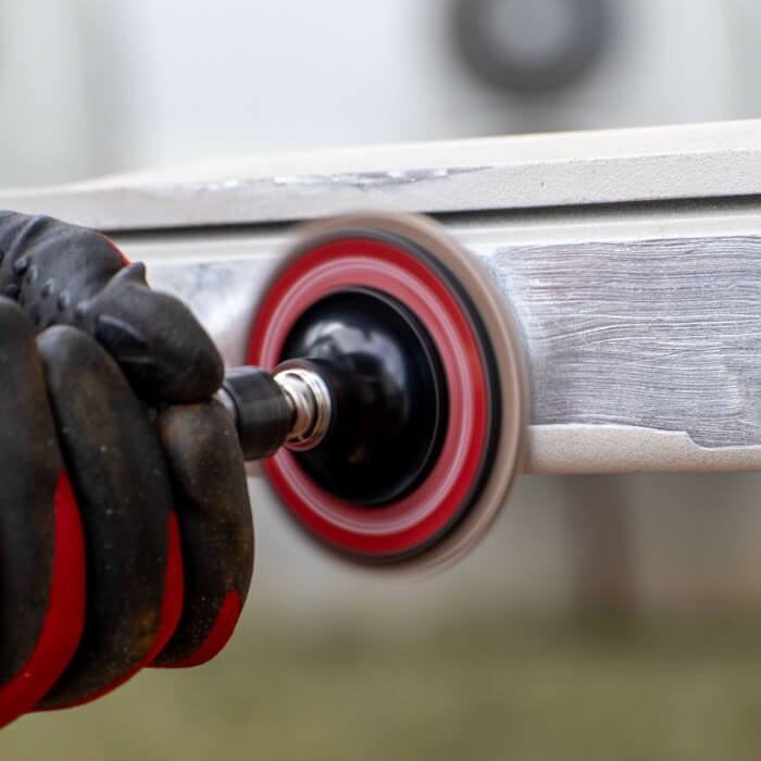 Quick Change Flap disc HERMAN MLR-10/QC-RS Abrasive: zirconia