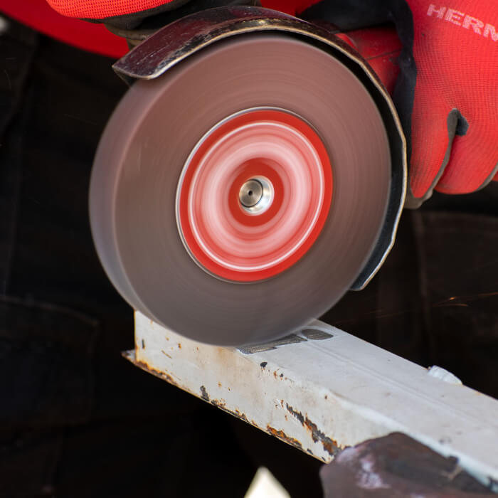 Radial Flap disc HERMAN LS-50 Fan Abrasive: corundum