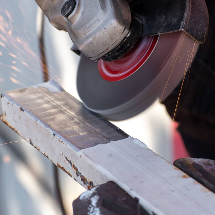 Radial Flap disc HERMAN LS-50 Fan Abrasive: corundum