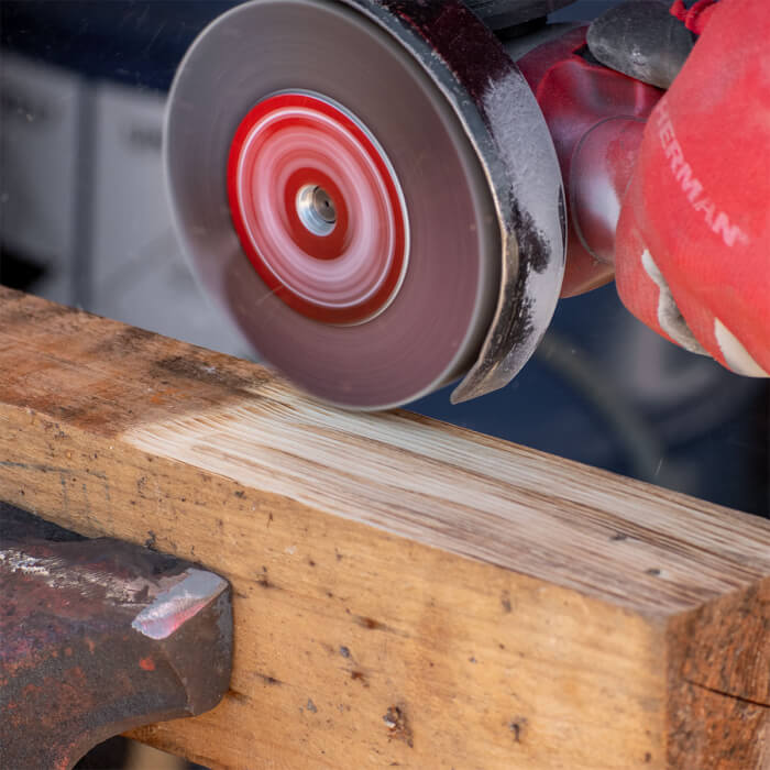 Radial Flap disc HERMAN LS-50 Fan Abrasive: corundum