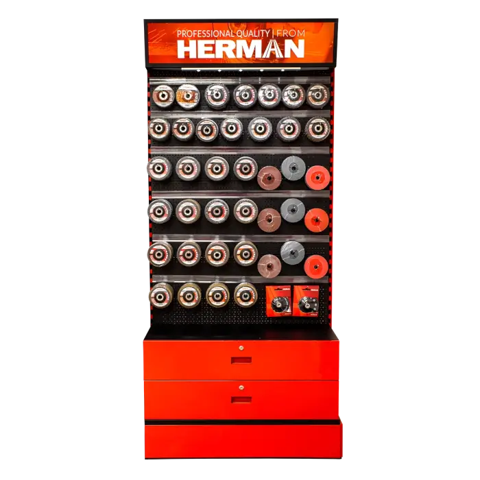 Sales Stand Panel MODUL SS-P / L 580+ pieces of HERMAN products
