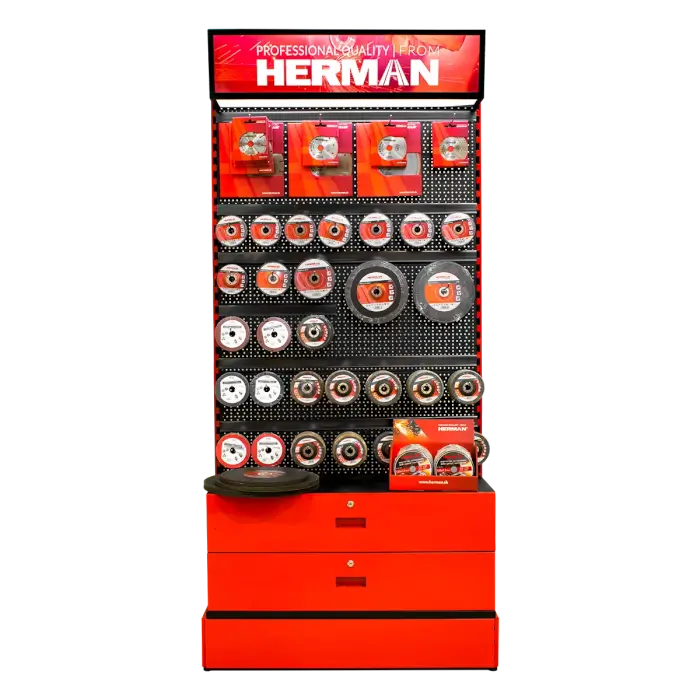 Sales Stand Panel MODUL SS-P / P 970+ pieces of HERMAN products