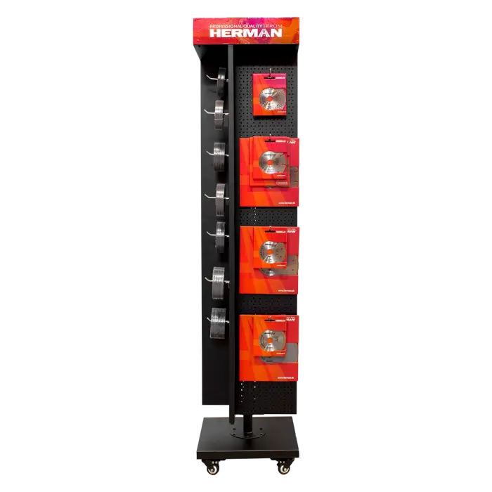 Sales stand rotatable MODUL SS-R / E 970+ pieces of HERMAN products