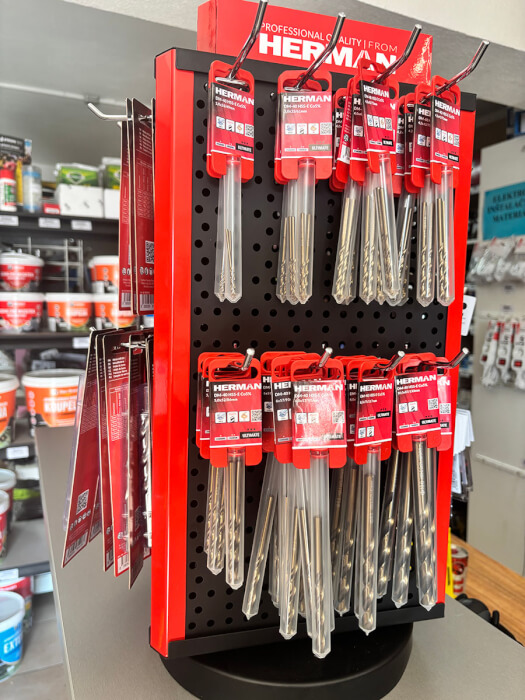 Sales stand rotatable small MODULE SS-SR / VARIETY variable selection