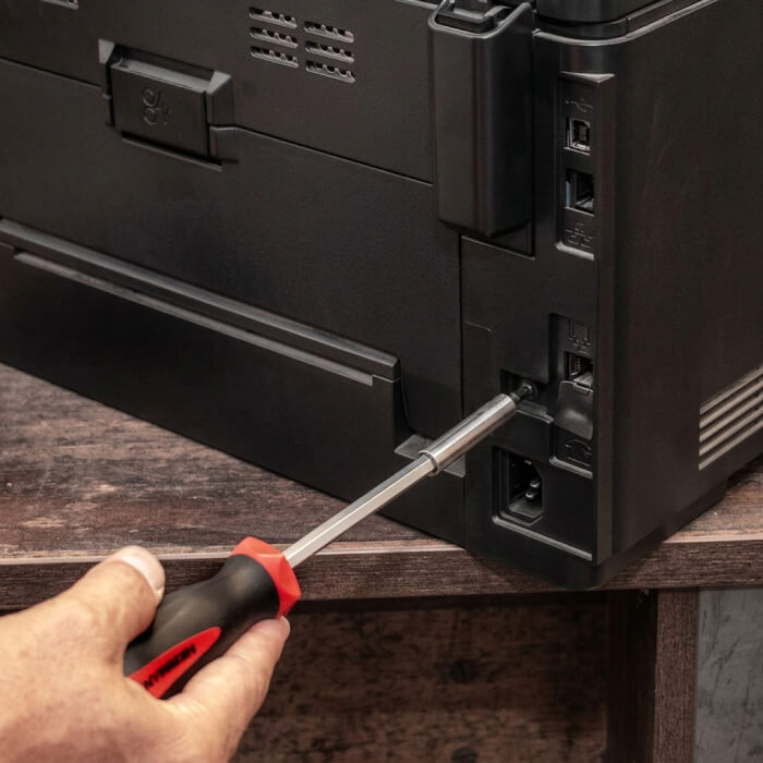Screwdriver with magnet HERMAN SB-85 TOP-LINE 1/4"x130/240mm