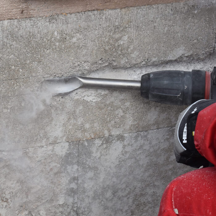 SDS-plus Chisel HERMAN MH-20 Hollow Hollow for grooves in concrete and masonry
