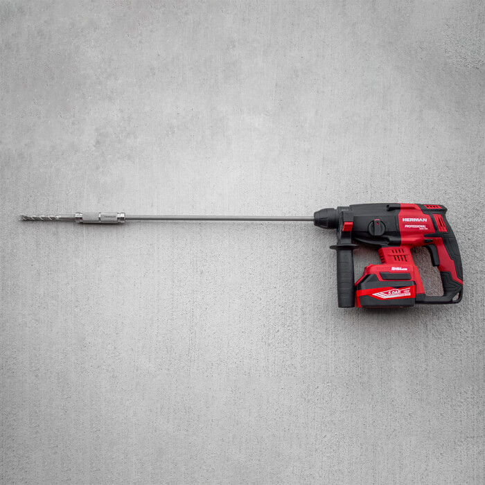 SDS-plus drill bit extension HERMAN DC-82 Extender SDS+ For rotary hammers