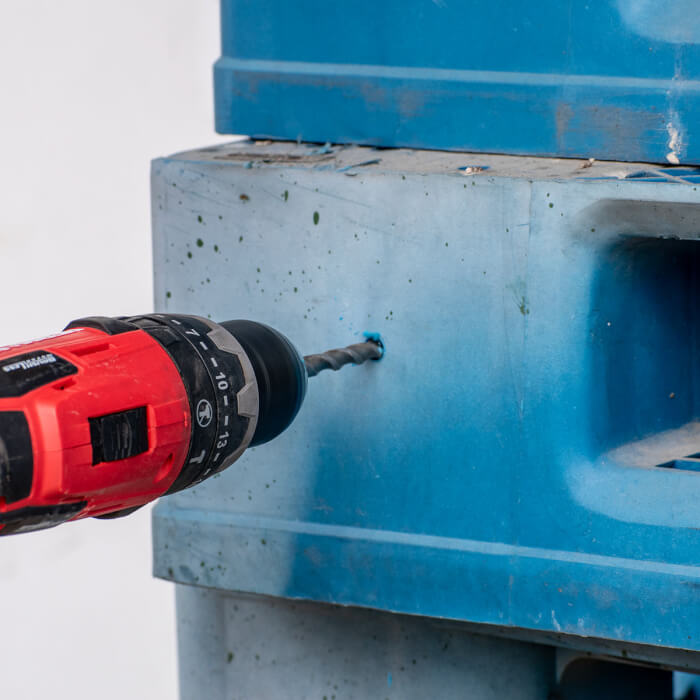 Set of universal drill bits HERMAN QDC-62 W-Craft 5 drill bits in a set