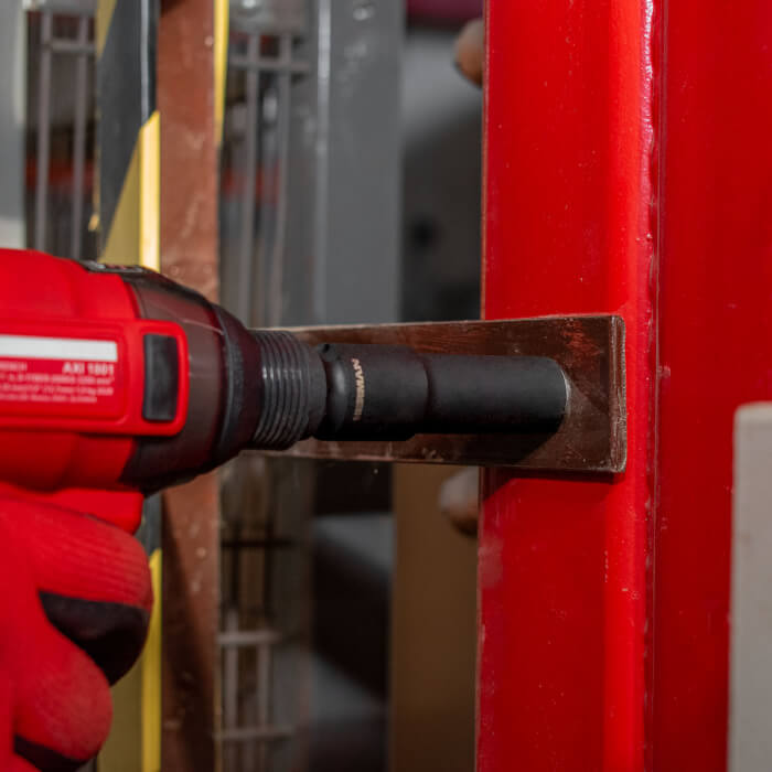 Socket Wrench Impact HERMAN SW-40 ½" square, long