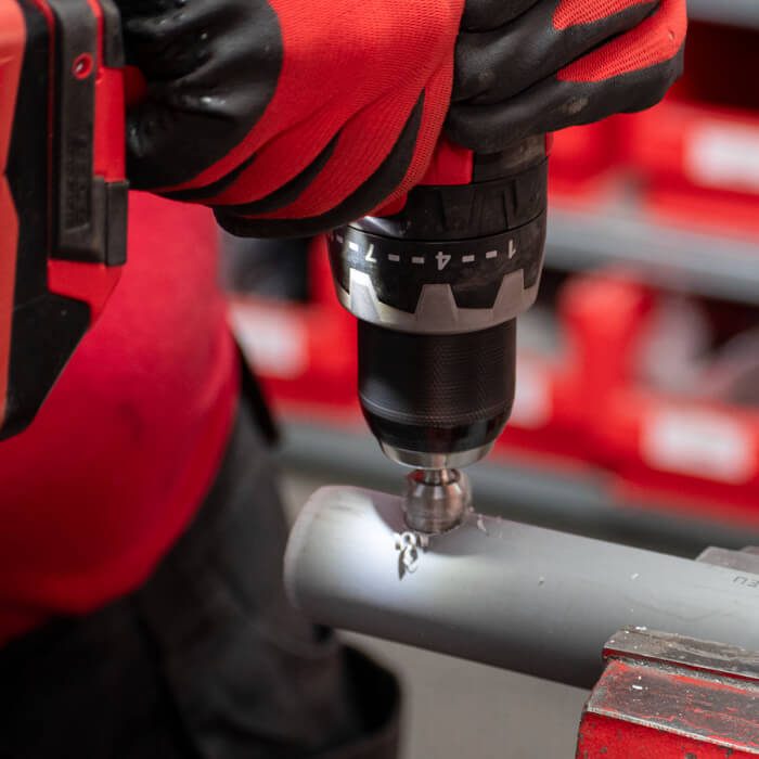 Step drill HERMAN DM-60 HSS For thin-walled materials