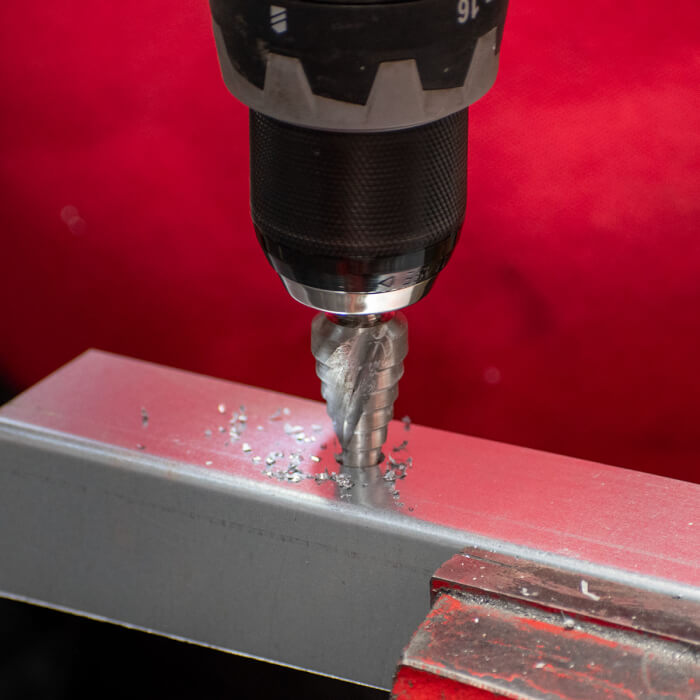 Step drill HERMAN DM-60 HSS For thin-walled materials