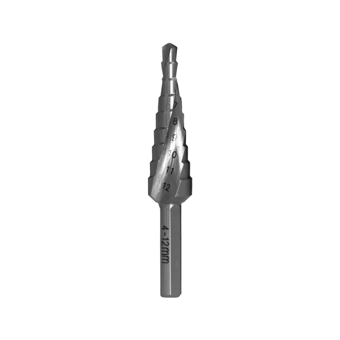 Step drill HERMAN DM-60 HSS 4-12mm|9 degrees