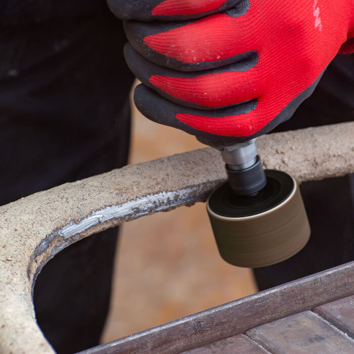 Tool set HERMAN QGX-14 For straight grinder