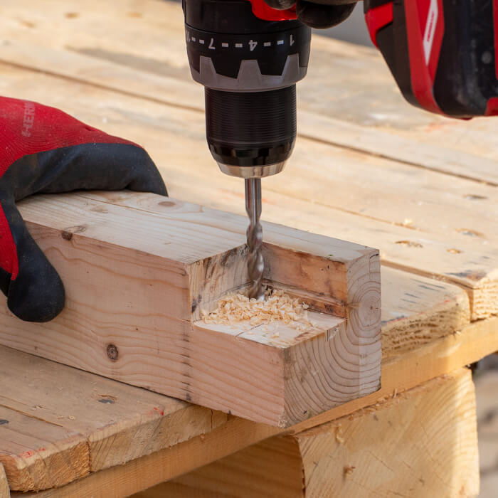 Wood drill bit HERMAN DW-11 HSS M2 Special for hardwood