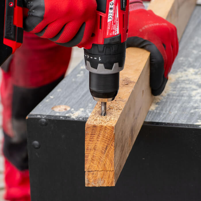 Wood drill bit set HERMAN QDW-10 5 drill bits in set
