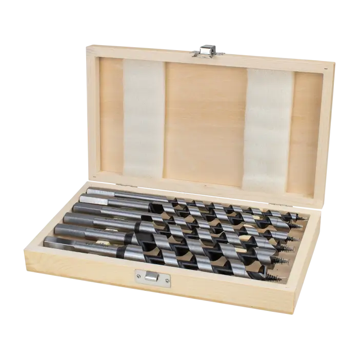 Wood drill bit set HERMAN QDW-20 Lewis 1x 10,12,14,16,18,20x150/235mm| 6pcs in set