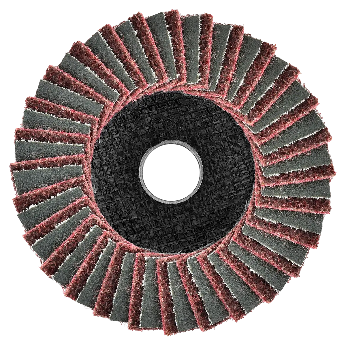 Combined flap disc HERMAN LWR-10 Area ZirTex Zirconia + Non-woven for stainless steel