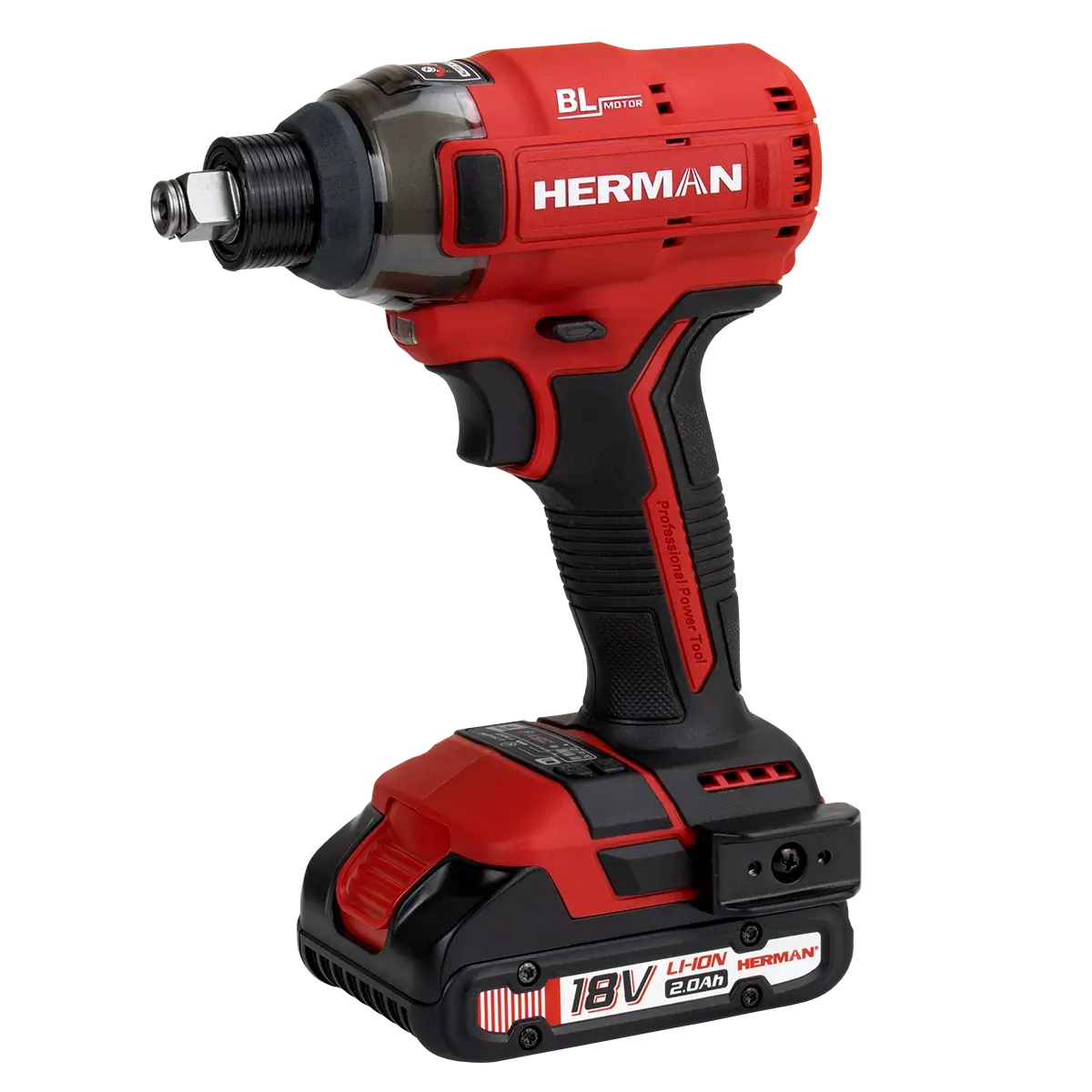 Cordless impact wrench HERMAN AXI 1801 18,0 V | 2Ah | Complete 143181002