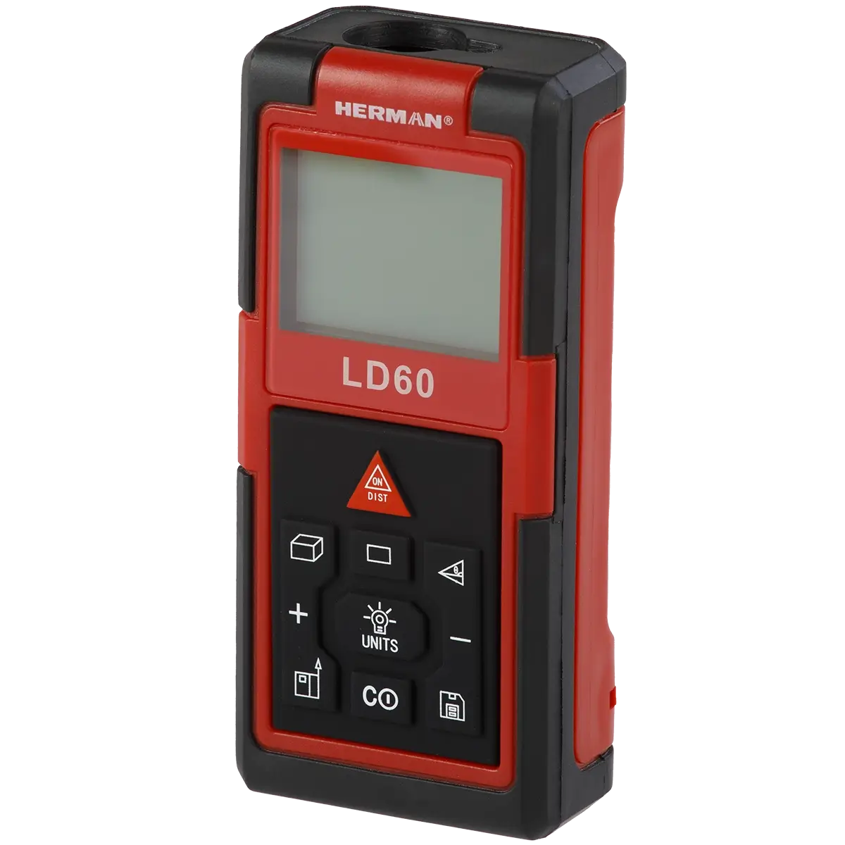Laserový diaľkomer HERMAN LD 60 Jednoduché intuitívne ovládanie 810100060
